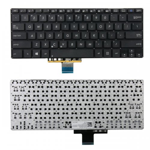 Πληκτρολόγιο Asus S301 S301L S301LA S301LP, Μαύρο, US ( +BG Print)
