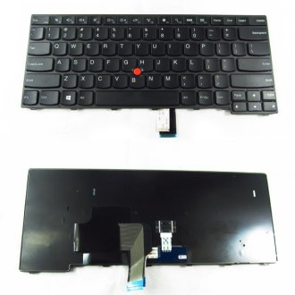Tastatura Lenovo ThinkPad E431 E440 L440 L450 L460 T431s T440 T440p T440s T450 T450s T460 series, Neagra, Cu Rama Neagra, US/UK (+BG Print)