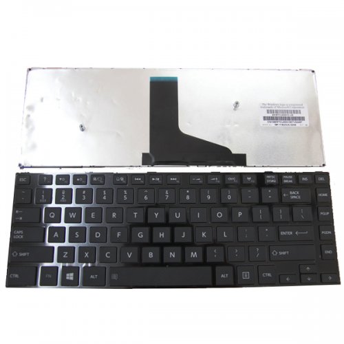 Πληκτρολόγιο Toshiba C40D, Μαύρο Glossy, US/UK