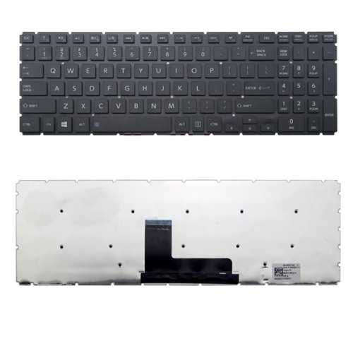 Πληκτρολόγιο Toshiba Satellite L50-B L50-C L70-C, Μαύρο, US