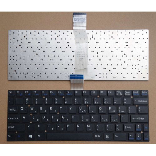 Tastatura Sony SVT11, Neagra, Fara Rama, US