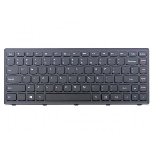 Πληκτρολόγιο Lenovo IdeaPad Flex 14 G400S, Μαύρο, US/UK ( +BG Print)
