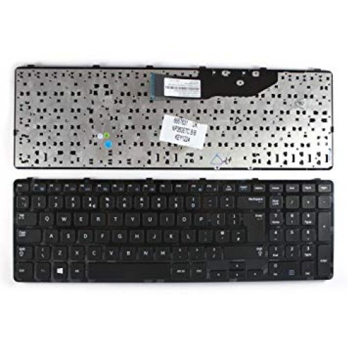 Клавиатура за лаптоп Samsung NP350E7C NP355E7C Черна с Черна Рамка