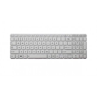 Tastatura Toshiba Satellite L50-B L50-C L70-C, Alba, Fara Rama, US (+BG Print)