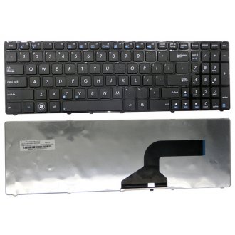 Tastatura Asus G51 A52 N60 N61 N70 N71 K53, Neagra, Cu Rama Negru Mat, US/UK