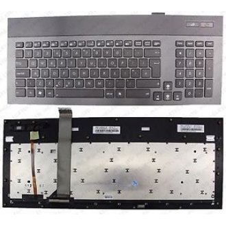 Tastatura Asus G74, Neagra, Cu Rama Neagra, Cu iluminare, US/UK