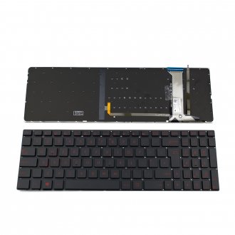 Tastatura Asus G551JW G771 N551, Neagra, Fara Rama, Cu iluminare, UK