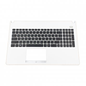 Carcasa superioara Asus X501 X501A X501U, Neagra, Cu Rama Alba, US/UK (+BG Print)