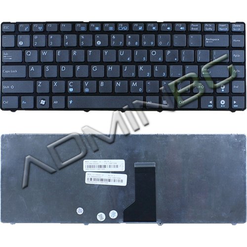 Πληκτρολόγιο Asus U30 U30Jc UL30, Μαύρο, US/UK ( +BG Print)