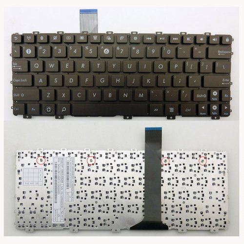 Πληκτρολόγιο Asus Eee PC 1015PE, Μαύρο, US