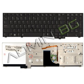 Πληκτρολόγιο HP EliteBook 8740W, Μαύρο, με Pointing Stick με Backlit, US/UK