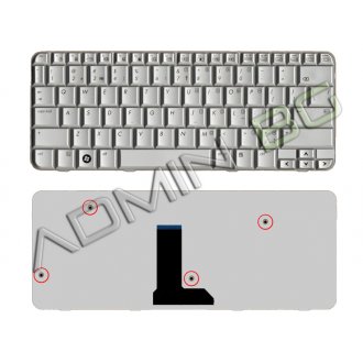 Tastatura HP TX2000, Argintie, US/UK