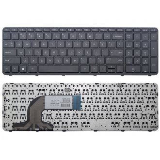 Tastatura HP 350 G1 355 G2, Neagra, Cu Rama Neagra, US/UK