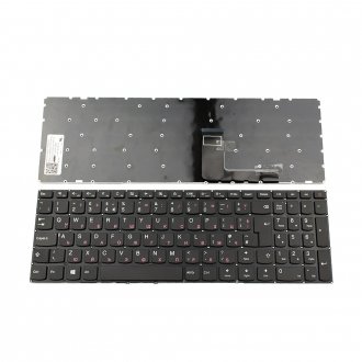 Tastatura Lenovo IdeaPad 110-15 110-15IBR, Neagra, Fara Rama, US/UK (+BG Print)