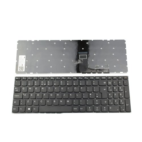 Πληκτρολόγιο Lenovo IdeaPad 110-15 110-15IBR, Μαύρο, US/UK