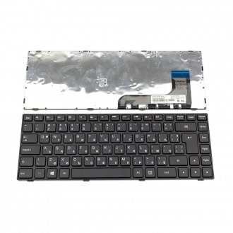 Tastatura Lenovo IdeaPad 100-14 100-14IBY, Neagra, Cu Rama Neagra, US/UK (+BG Print)