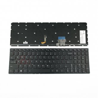 Tastatura Lenovo IdeaPad Y50-70 Y50-70AM Y70-70, Neagra, Fara Rama, Cu iluminare, US