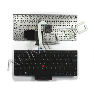 Πληκτρολόγιο Lenovo ThinkPad Edge E220s E120 E125, Μαύρο Mat, US/UK