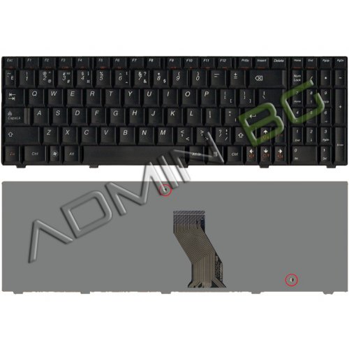 Tastatura Lenovo U550, Neagra, US/UK (+BG Print)