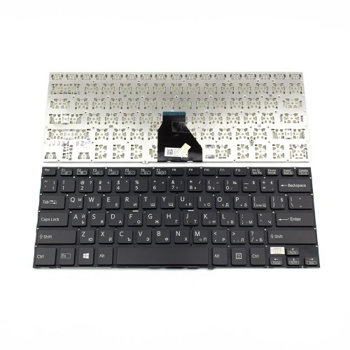 Tastatura Sony Vaio SVF14A, Neagra, Fara Rama, US (+BG Print)