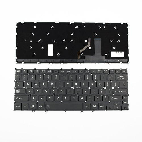 Πληκτρολόγιο Toshiba KiraBook KIRA-AT01S, Μαύρο με Backlit, US