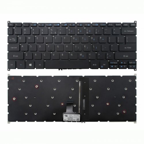 Πληκτρολόγιο Acer Aspire R14 R5-471T R5-431T R7-372T, Μαύρο με Backlit, US/UK
