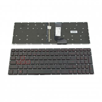 Tastatura Acer Nitro 5 AN515-51 AN515-52 AN515-53, Neagra, Fara Rama, Cu iluminare, US