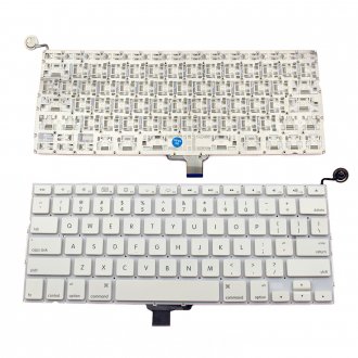 Πληκτρολόγιο Apple MacBook A1342 13.3", άσπροa, US