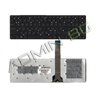Tastatura Asus К56 K55XI Black US Version 2, Neagra, Fara Rama, US (+BG Print)