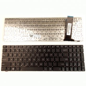 Tastatura Asus N56 N56V U500VZ N76 R500V R505 S550C A56, Neagra, Fara Rama, US (+BG Print)