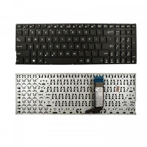 Πληκτρολόγιο Asus A556 A556U A556UA A556UB A556UF A556UJ A556UR A556UV X556, Μαύρο, US