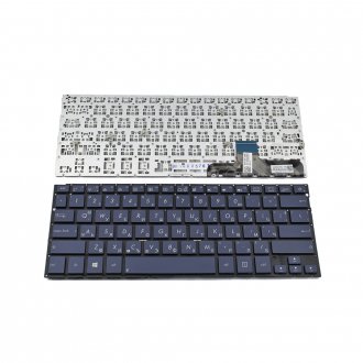 Tastatura Asus UX301 UX301L UX301LA, Albastru, Fara Rama, US (+BG Print)