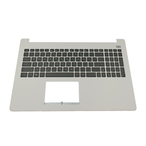 Cover C με Πληκτρολόγιο Asus X502CA X502CA-1A - άσπροa + BG layout