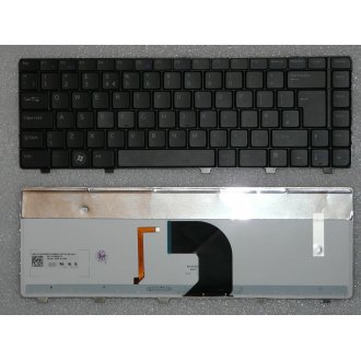 Πληκτρολόγιο Dell Vostro 3300 3400 3500, Μαύρο με Backlit, US/UK ( +BG Print)
