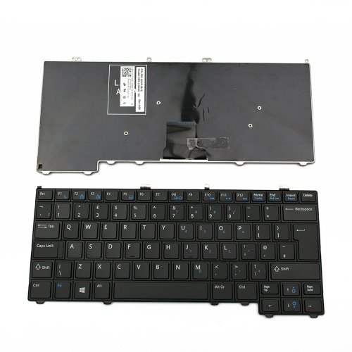 Πληκτρολόγιο Dell Latitude E7440 E7420 E7240, Μαύρο, US/UK