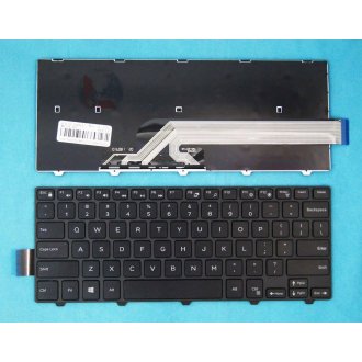 Πληκτρολόγιο Dell Inspiron 14-3000 Series 5447 5442 5445 7447, Μαύρο, US/UK
