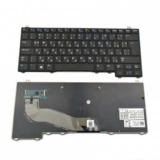 Πληκτρολόγιο Dell Latitude E5440, Μαύρο, US/UK ( +BG Print)