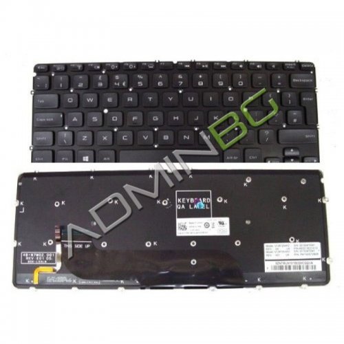Πληκτρολόγιο Dell XPS L321X L322X, Μαύρο με Backlit, UK
