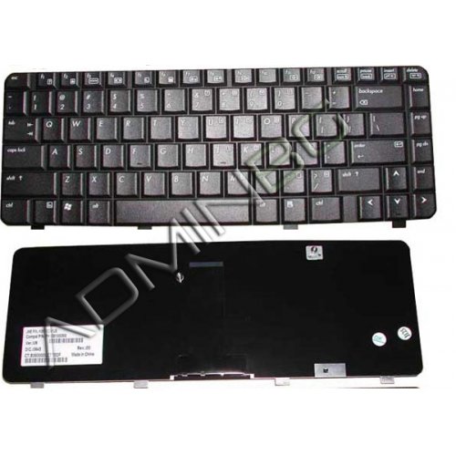 Πληκτρολόγιο HP 500 510 520, Μαύρο, US/UK