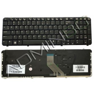 Πληκτρολόγιο HP Pavilion DV6-1000 DV6-2000, Μαύρο, Mat, US/UK