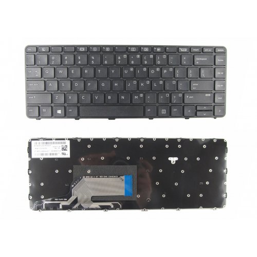 Πληκτρολόγιο HP 430 G3 430 G4 440 G3 440 G4 445 G3, Μαύρο, US/UK