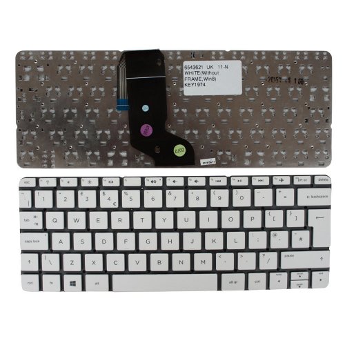Πληκτρολόγιο HP Pavilion X360 11-N, άσπροa,UK