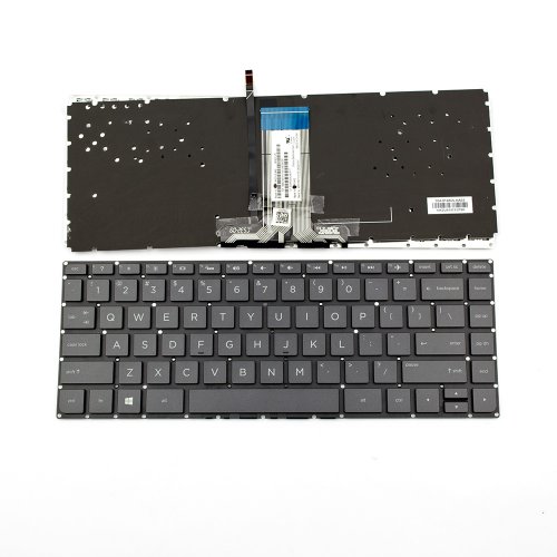 Tastatura HP Pavilion 14-ab, Neagra, Fara Rama, Cu iluminare, US