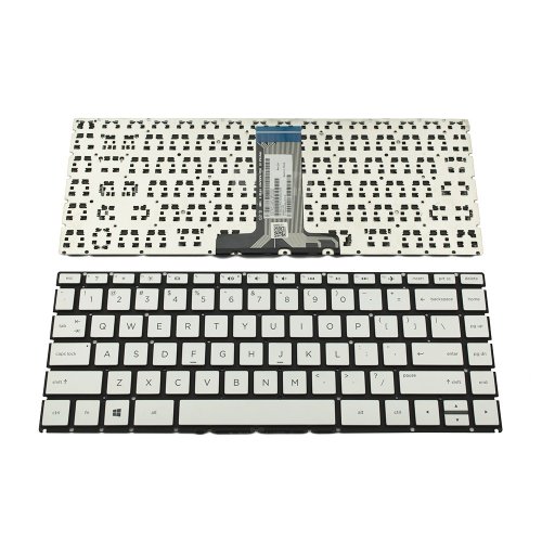 Πληκτρολόγιο HP Pavilion 14-BK, Ασήμι, US