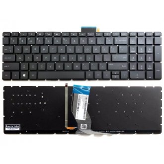 Πληκτρολόγιο HP Pavilion 15-AB 15-BC 15-AK 15-AE 15-AX, Μαύρο,άσπρο με Backlit, US