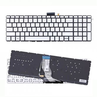 Πληκτρολόγιο HP Pavilion 15-BS, Ασήμι με Backlit, US