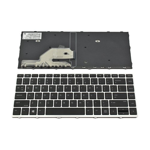 Πληκτρολόγιο HP ProBook 430 G5 440 G5 445 G5 640 G5 Ασήμι, US/UK