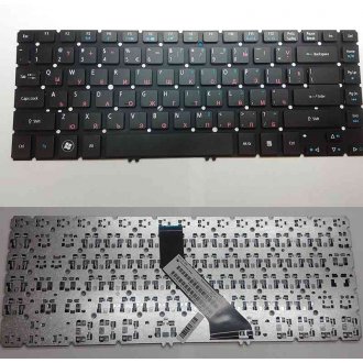 Tastatura Acer Aspire V5-471 V5-431 M5-481, Neagra, Fara Rama, US/UK (+BG Print)