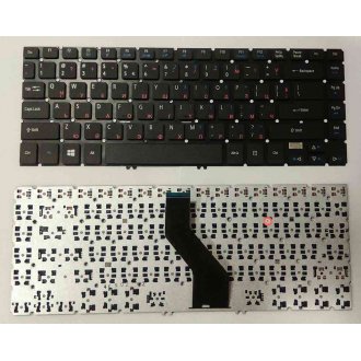 Tastatura Acer Aspire V5-473G TravelMate P446-M P446-MG P645-M P645-MG P645-S, Neagra, Fara Rama, US/UK (+BG Print)