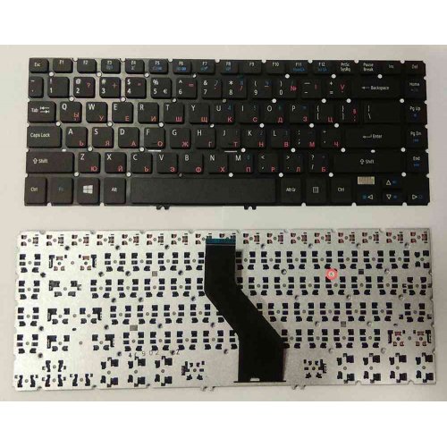 Πληκτρολόγιο Acer Aspire V5-473G TravelMate P446-M P446-MG P645-M P645-MG P645-S, Μαύρο, US/UK ( +BG Print)